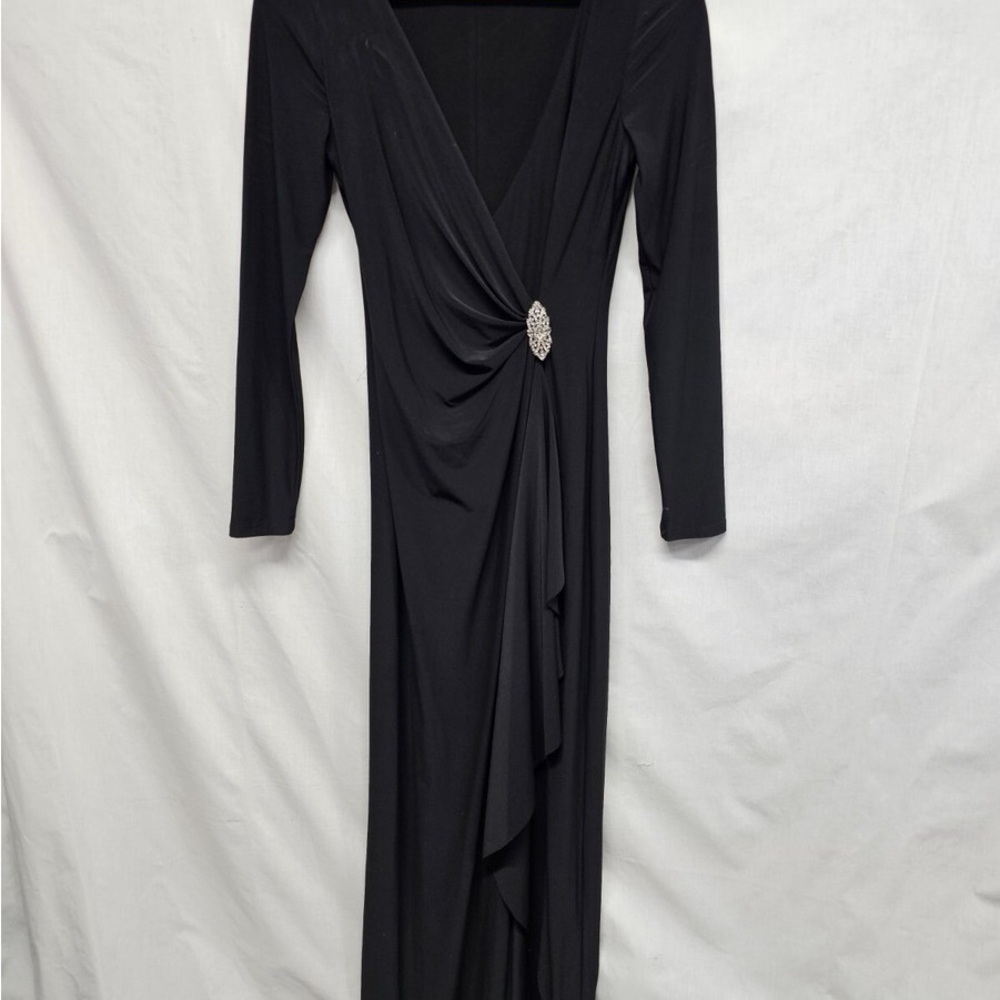 Lauren Ralph Lauren Black Long Sleeve Dress